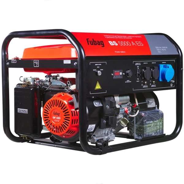 Генератор бензиновый FUBAG BS 5500 AES 646279 в Перми