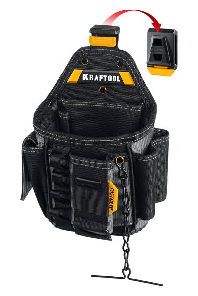 Сумка поясная 13 карманов KRAFTOOL КР-13Е 38772 в Перми