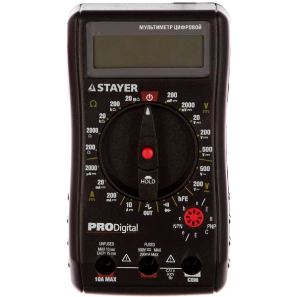 Цифровой мультиметр Stayer 45310