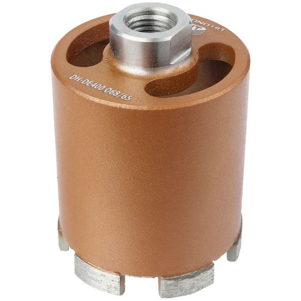 Коронка алмазная АДЕЛЬ Серия DH-DE400 Ø68/65 M16 R 6LSP ДУУ00005753 в Перми