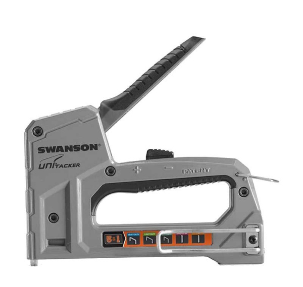 Cтеплер Swanson  UniTacker 5 в 1 (#13, #36, #53, #140 + гвозди) алюм. + комплект 500 скоб STA865 в Перми 