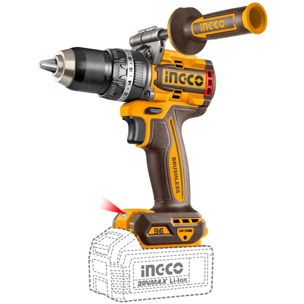 Аккумуляторный ударный шуруповерт INGCO INDUSTRIAL CIDLI209685
