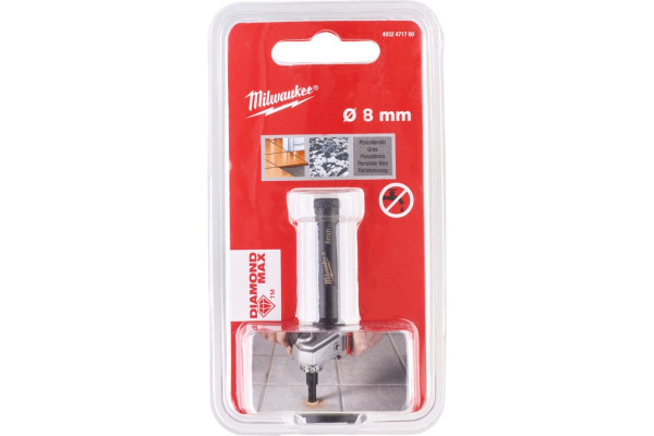 Алмазное корончатое сверло Milwaukee М14 8мм 4932471760