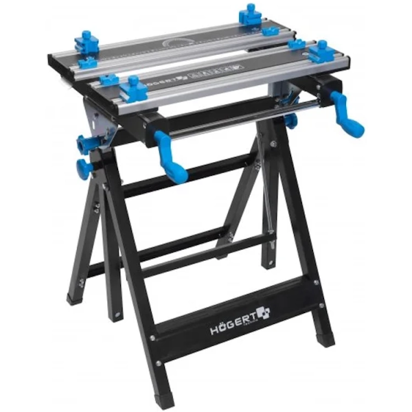 Верстак складной столярный HOEGERT 600x570x770-1070мм  HT7G542 в Перми