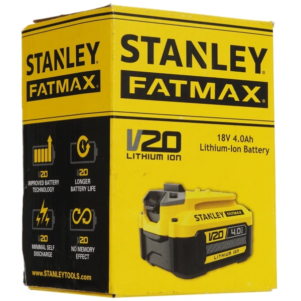 Аккумулятор STANLEY 20В, Li-Ion, 4 Ач SFMCB204   в Перми