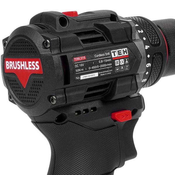Аккумуляторная дрель 16V TEH TDBL316-2B в Перми