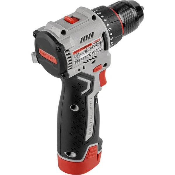 Дрель-шуруповерт аккумуляторная CROWN CT21129HMX-2 BMC в Перми