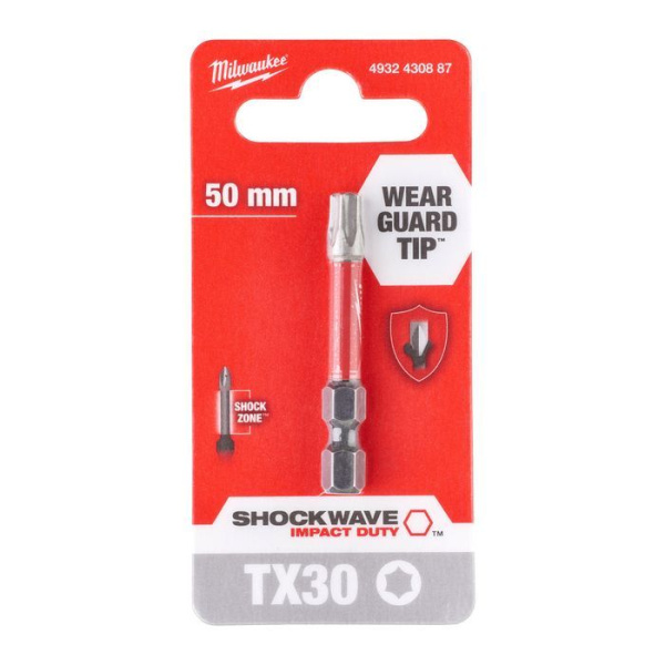 Насадка Milwaukee SHOCKWAVE TX30 50мм 4932430887