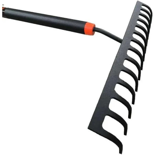 Грабли FINLAND стальные 360х1550 мм, 14 зубьев, алюминиевый черенок 2335 в Перми 