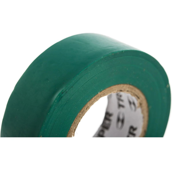 Изолента Truper акрил, 9м. ширина 19мм зеленая M-22V 13511 в Перми