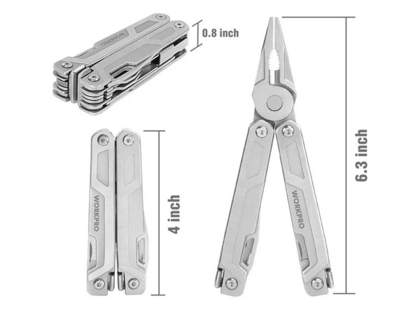 Мультитул 16 в 1 WORKPRO 178мм. WP382008 в Перми 