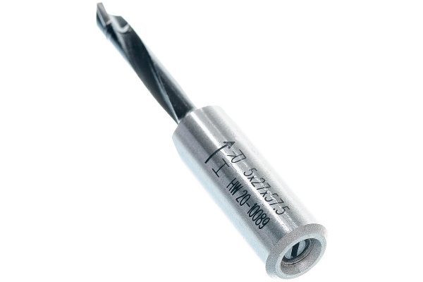 Сверло CMT HW для присадочного станка 5x27x57,5 Z=2+2 S=10x27 RH CMT 310.050.11 в Перми