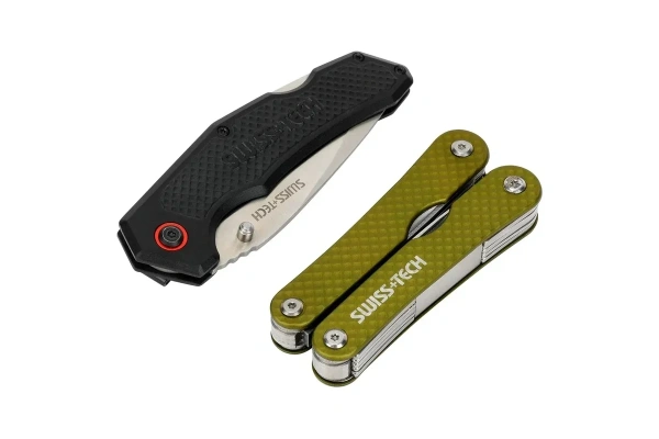 Набор SWISS+TECH пассатижи мультитул и нож складной  ST001013 в Перми 